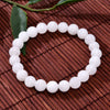 Reiki Healing Selenite 8mm Beads Bracelet