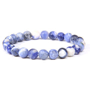 Sun Stone Quartz Crystal Beads Bracelet