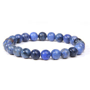 Sun Stone Quartz Crystal Beads Bracelet