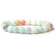 Sun Stone Quartz Crystal Beads Bracelet