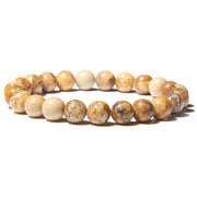 Sun Stone Quartz Crystal Beads Bracelet
