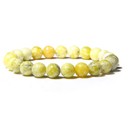 Sun Stone Quartz Crystal Beads Bracelet