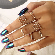 Bohemian Geometric Rings Sets