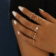 Bohemian Geometric Rings Sets