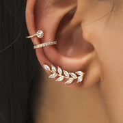 Bohemian Crystal Rhinestone Ear Cuff