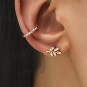 Bohemian Crystal Rhinestone Ear Cuff