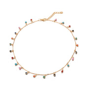 Tocona Bohemian Colorful Beaded Necklace