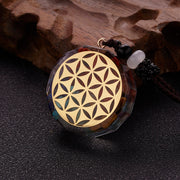 Geometric Pattern Organite Pendant