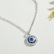 Vintage Turkish Evil Eye Pendant Choker