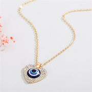 Vintage Turkish Evil Eye Pendant Choker