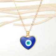 Vintage Turkish Evil Eye Pendant Choker