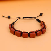 7 Chakra/ Natural Stone Handmade Braided Healing Bracelets