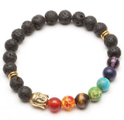 7 Chakra/ Natural Stone Handmade Braided Healing Bracelets