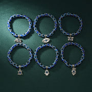 Blue Evil Eye Bracelet Hand of Fatima