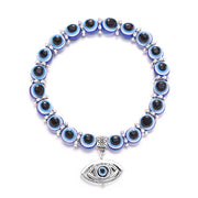 Blue Evil Eye Bracelet Hand of Fatima