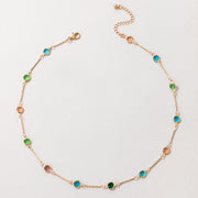 Tocona Bohemian Colorful Beaded Necklace